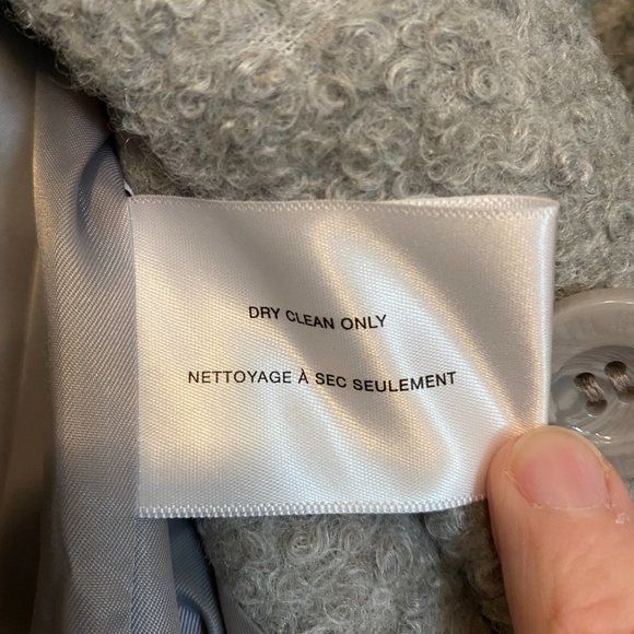 NWT Light Grey Kenneth Cole New York Coat - Picture 4 of 6